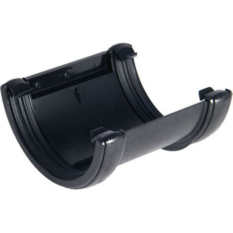 FloPlast Half Round Gutter Bracket - Cast Iron Effect PVC (1/2)