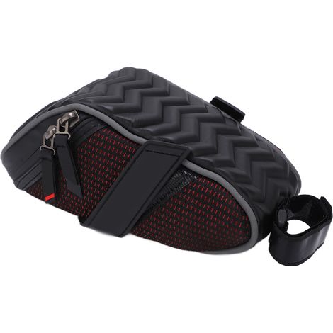 UP Fahrradsatteltasche, Gepäckträgertasche, MTB-Aufbewahrung, Faltbare Tasche, Rot (1/5)