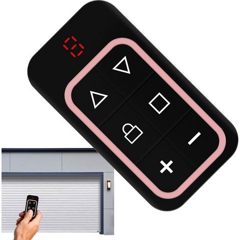 Télécommande de porte garage – Émetteur à 6 boutons (1/5)