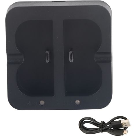 Station de charge USB sécurisée pour sonnettes vidéo AHDBT‑501 601 701 801 - Chargeur double caméra (1/5)