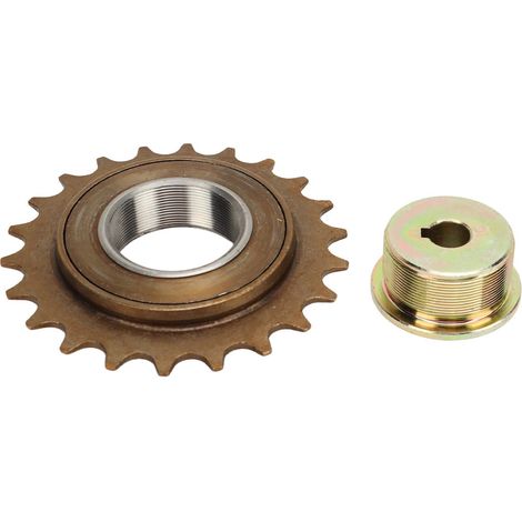 Jeu d'adaptateur de roue libre gauche en fer robuste pour moteurs MY1016Z MY1016 MY1018 MY1020 avec pignon 22 dents (1/5)