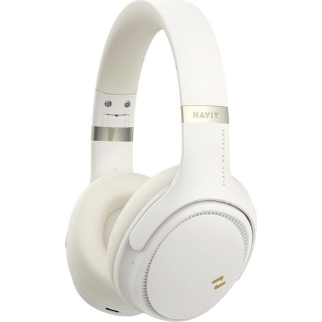 Havit H630BT PRO - Casque Bluetooth avec réduction de bruit active (Jaune beurre) (1/5)