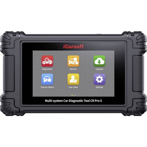Icarsoft CR Pro S Testeur OBD II CR Pro S adapté pour (marque automobile): Acura, Alfa Romeo, Audi, BMW, Bugatti, Chevr