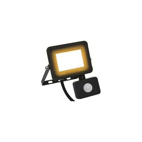 20W warmweißer LED-Fluter mit Bewegungsmelder - Crezuo (1/4)