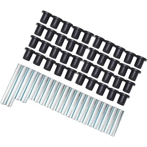 Kit de 60 bagues de bras de suspension 7501097 noires à faible usure pour Polaris Ranger XP 800 2010-2014 (1/5)