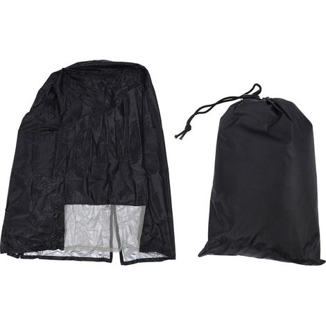TOIVIZE-Housse de Protection pour Réfrigérateur, 210D Oxford Argenté Imperméable avec Ouverture Frontale et Ventilation Mesh pour Taille 58.5x58.5x142cm (1/5)