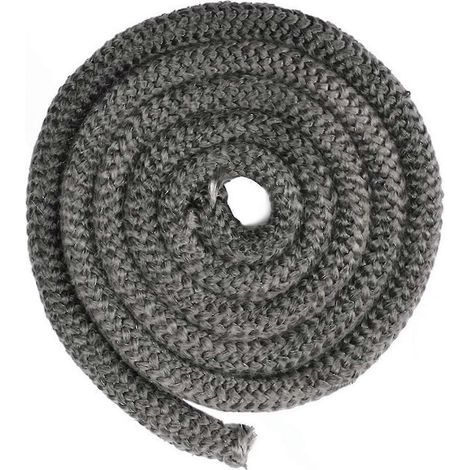 1 rouleau de joint de rechange pour poêle à bois, résistant aux hautes températures, étanche à la fumée, pour cheminées-10mm (1/4)
