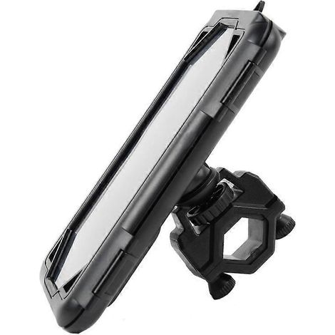 Support de téléphone étanche pour moto/vélo, style guidon, 7 pouces (1/4)