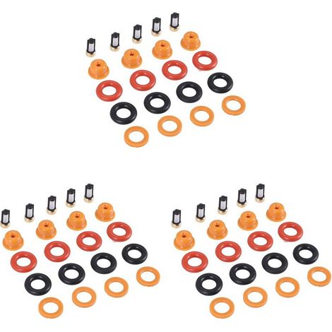 Kit di riparazione iniettori carburante 3X per moto BMW K100, ricambi iniettori 0280150210 0280150705, ricambi per AY-RK003