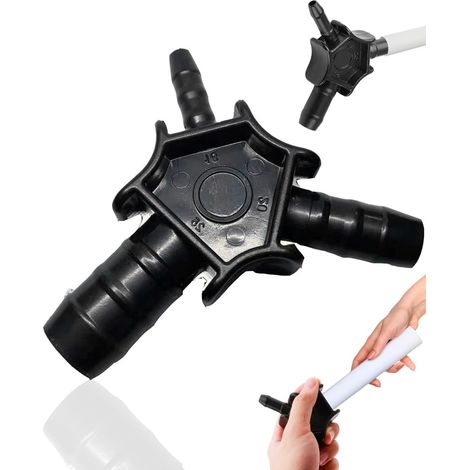 Multi-layer Calibrator and Deburring Tool Diameter 16-20-25 mm with Ergonomic Handle, Calibration Tool for Aluminium and PEX-AL-PEX Multilayer and Composite Tubes (1/5)