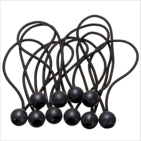 Tendeur Elastique - 20 cm Longueur Naturelle - Étirable Jusqu'à 39 cm - Pour Bâche Tente Pavillon Serre Rideaux Grillage - 30 Pièces (1/5)