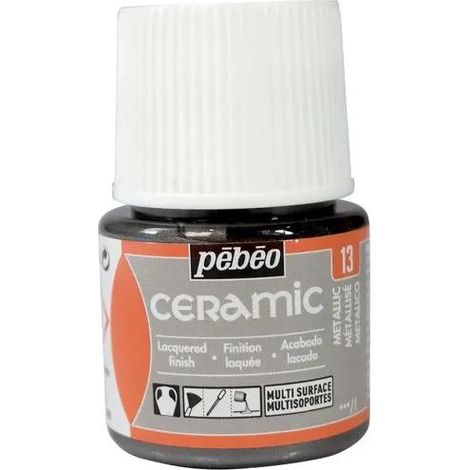 Pebeo Pittura Ceramica Multisuperficie Metallo 45 ml