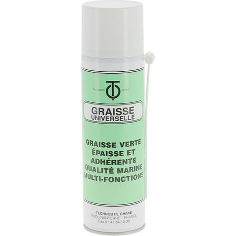 Graisse verte épaisse multi-usages qualité marine 500ml net 60390 pour Outillage