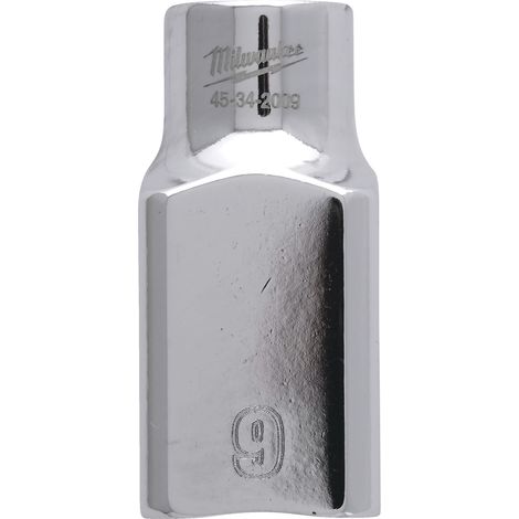 Chiave a bussola Milwaukee 4932480007 finitura cromo design four flat (1/2)