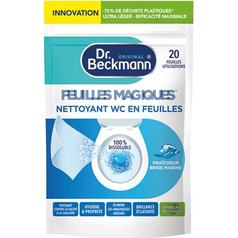 Hojas mágicas limpiador WC Brise Marine X20 - Dr Beckmann