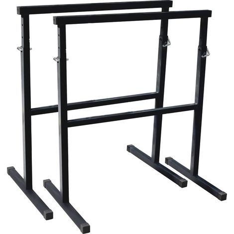 Tréteau 200kg réglable en hauteur 740/1240mm DRAKKAR - 09038