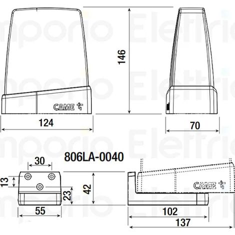 came 10 x clignotant à led 24v/230v jaune krx1fxsy 806la-0030 10 (ex kled) (1/3)