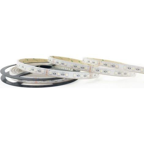 STRIP LED 5050 DC24V IN KAPTON E SILICONE 60 LED/M 19 2W/M 5400LM/M RGBW IP68 1 5X500X0 5 CM.