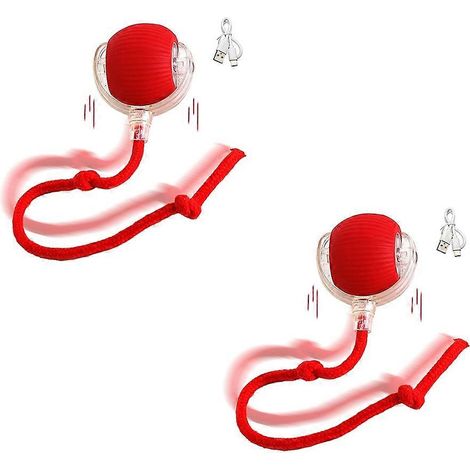 Balle interactive pour chat Super Drive avec capteur de mouvement et chants d'oiseaux - Jouet pour chaton (1/5)