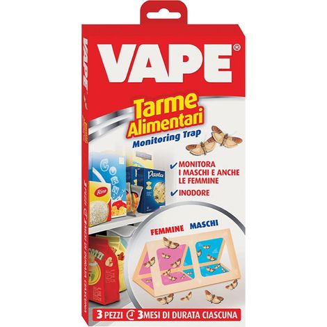 ANTITARME ALIMENTARI 3 pezzi  - VAPE