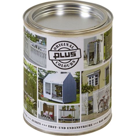 Plus Colour Schwarz Lasurfarbe 750 ml (1/2)