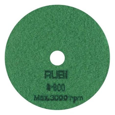 RUBI 62974 Disco Flexible Diamantado Para Pulir 100 mm Grano 800 - ref: 62974