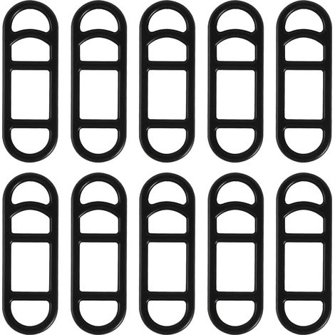 Bande de Silicone pour Vélo, 10 Pièces Vélo Silicones Bands, Bande de Fixation pour vélo Support de Guidon en Silicone pour Lampe de Poche LED Lumière de Vélo