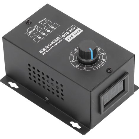 15A PWM-Drehzahlregler für Gleichstrommotoren, Universalregler mit Vorwärts-/Rückwärtslauf, Drehrichtungssteuerungsmodul (1/5)