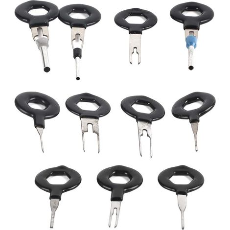 Borne De Prise De Faisceau De Câbles De Voiture, Connecteur De Sélection D'extraction, Broche à Sertir, Aiguille Arrière, Ensemble D'outils De Retrait (1/5)