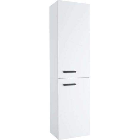 Ravak Chrome II - Mobiletto alto 39x150x29 cm, 2 ante, destro, bianco lucido X000001749 (1/3)