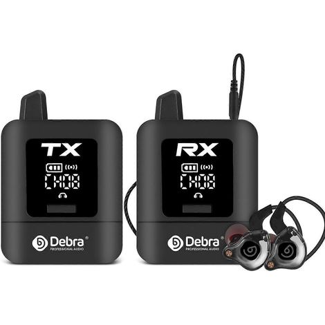 Émetteur et récepteur sans fil stéréo DEBRA ST 2,4 GHz (1/4)