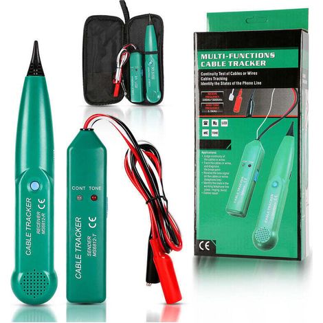 Outil de recherche de câble réseau Ethernet Tracker - Vert (1/4)
