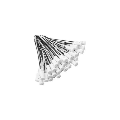 35 Stück G4-Lampenfassungen, Lampensockel aus Keramik mit 10 cm Teflonkabel, G4-Halogenfassungen für Quarz-Halogenlampen, LED-Glühlampen (1/5)