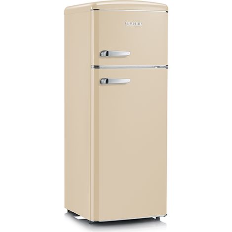 Severin Frigorifero Doppia Porta Retro' Vintage Crema Rkg 8953 Cl. D