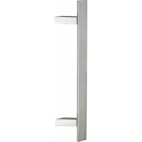 2 x MANIGLIONE ACCIAIO INOX K0 620 500 MM SATINATO