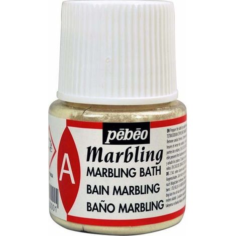 Additif pour peinture - PEBEO - 192000 - Flacon 35g - Marbling sur Supports Clairs - Poreux
