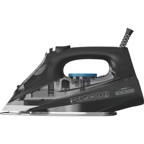 Black+Decker FERRO DA STIRO BXIR2805E 2.800 W - 360 ml. Piastra in ceramica (1/3)