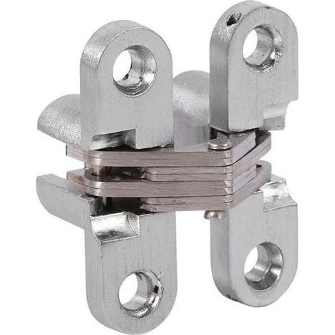 Charnière invisible en alliage de zinc pour porte pliante (43,7 mm) (1/5)