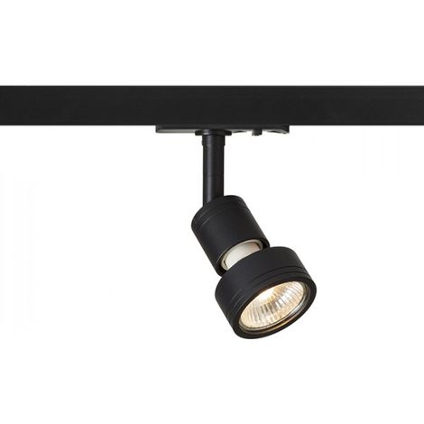 PURINA Projecteur Réflecteur pour rail monophasé Noir 230V GU10 50W
