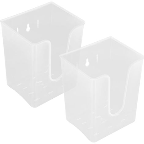 Lot de 2 supports muraux robustes pour pots fleurs, orchidées et fougères (1/5)
