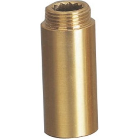 Rallonge de tuyau mâle 1/2"100mm, laiton (1/2)
