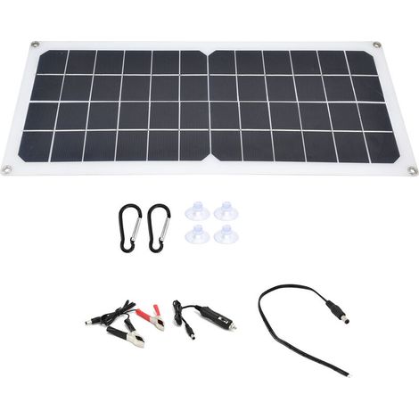 Kit de charge solaire, carte de charge photovoltaïque 10 W, pour le jardinage, le tourisme et l'irrigation - AquaForge (1/5)