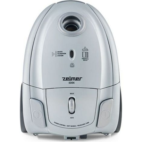 Aspiradora con bolsa Zelmer ZVC251 blanca y gris 800W (1/5)