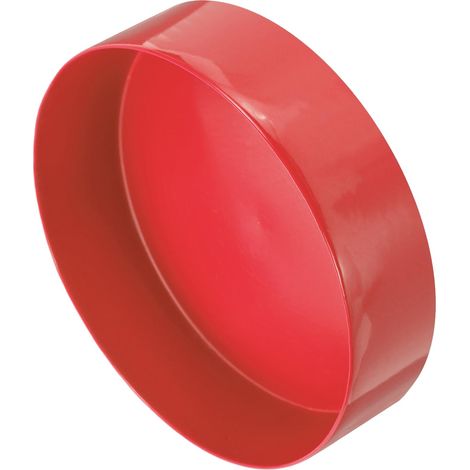 Embout Caoutchouc 200mm Rouge Embouts de Tuyau Ronds en Vinyle (1/5)