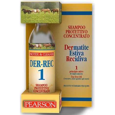 DER-REC 1 Pearson shampoo protettivo concentrato per la dermatite estiva recidiva 250 ml