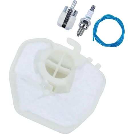 Kit Maintenance Scie pour chaîne Nylon Kit Maintenance Scie Inclut air, carburant, bougie, ligne 1.5m, solution complète entretien, économie de temps (1/5)
