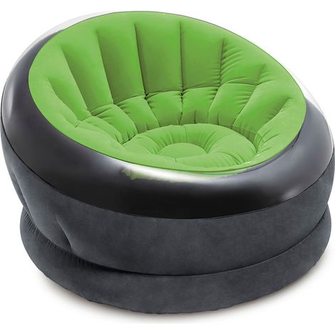 silla inflable de ónix verde - 68581np - intex - (1/2)