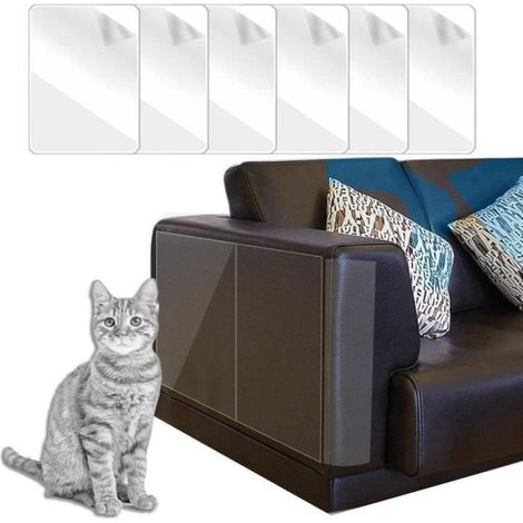 Protection Canapé - 6pcs - 30 x 45 cm - Anti Griffe - Pour Chat (1/4)