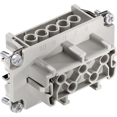 LAPP 10193000 Buchseneinsatz EPIC® H-BE 10 Gesamtpolzahl 10 + PE 1 St. (1/3)