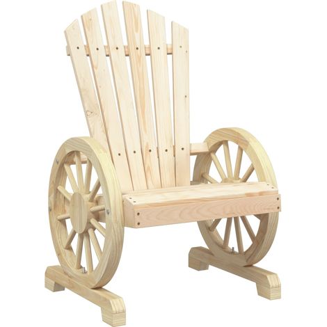 Chaise de jardin Adirondack bois de sapin massif (1/5)
